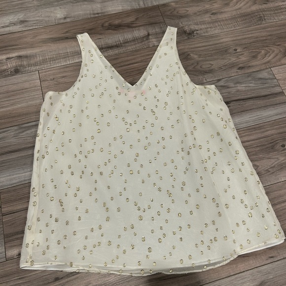 NWOT Lilly Pulitzer silk florin in clip dot print - Picture 3 of 5